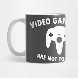 Games shirt, Joystick shirt, dont blame Mug